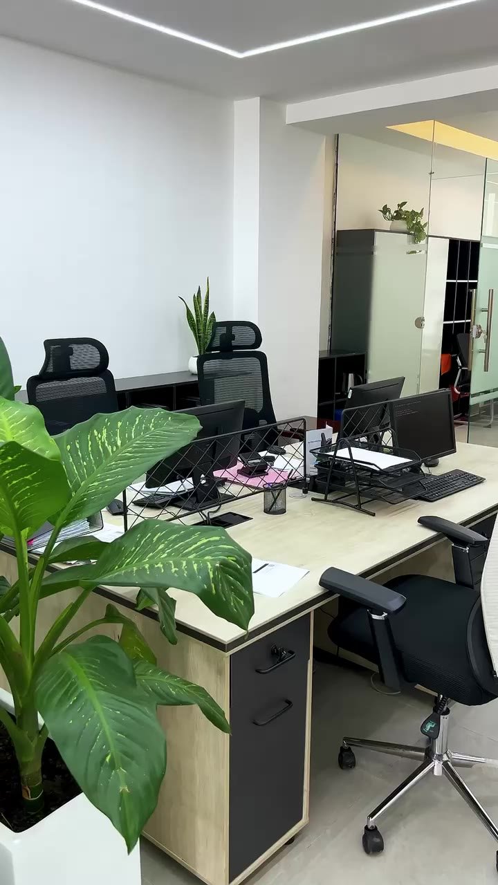 Corporate office interior fit-out video preview
